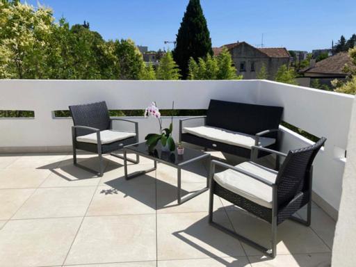 Appartement Terrasse Panoramique Hopitaux Et Facultes Montpellier Ngoại thất bức ảnh